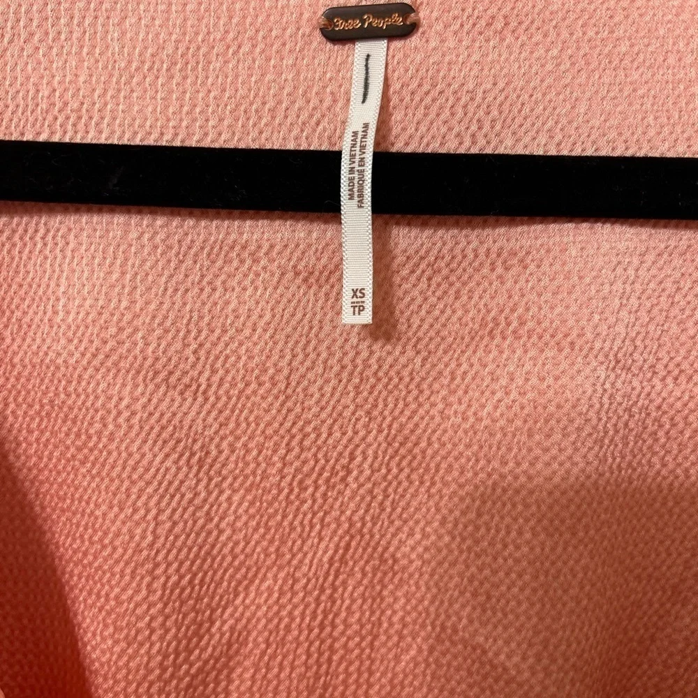 NWOT Free People, Scarlett Mini Dress, XS, Pink